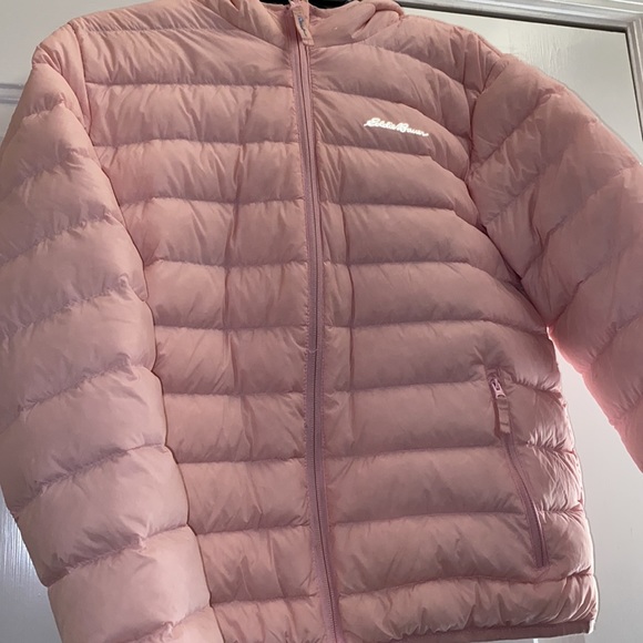 Eddie Bauer Girls Reversible Puffer Jacket size-large 14/16 - Picture 4 of 9